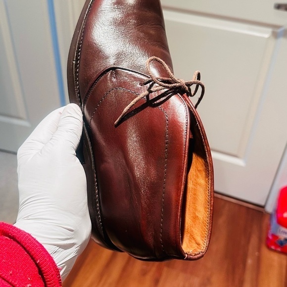 Rossi Caruso 100% Leather Brown Chukka Boots. - Picture 6 of 11